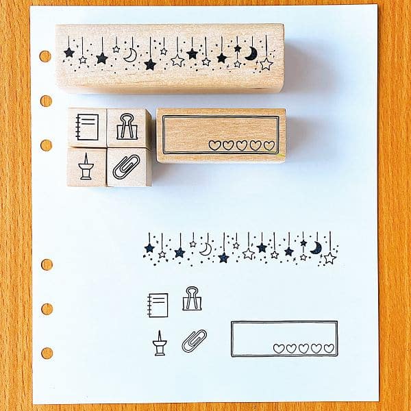 Kodomo No Kao - Sello StampClub - Corazones