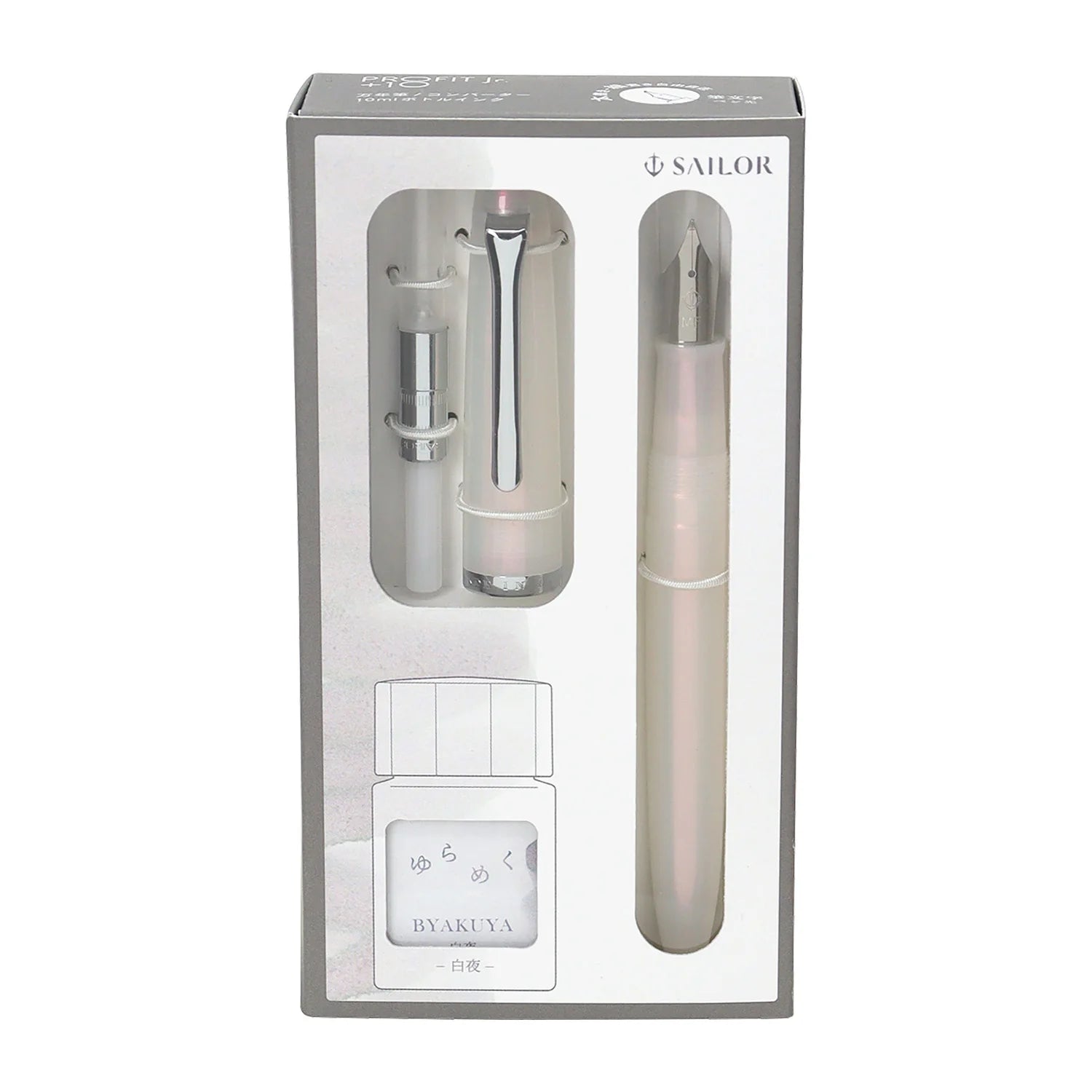 Sailor - Set Pluma Estilográfica + Tintero - PROFIT JR - Byakuya