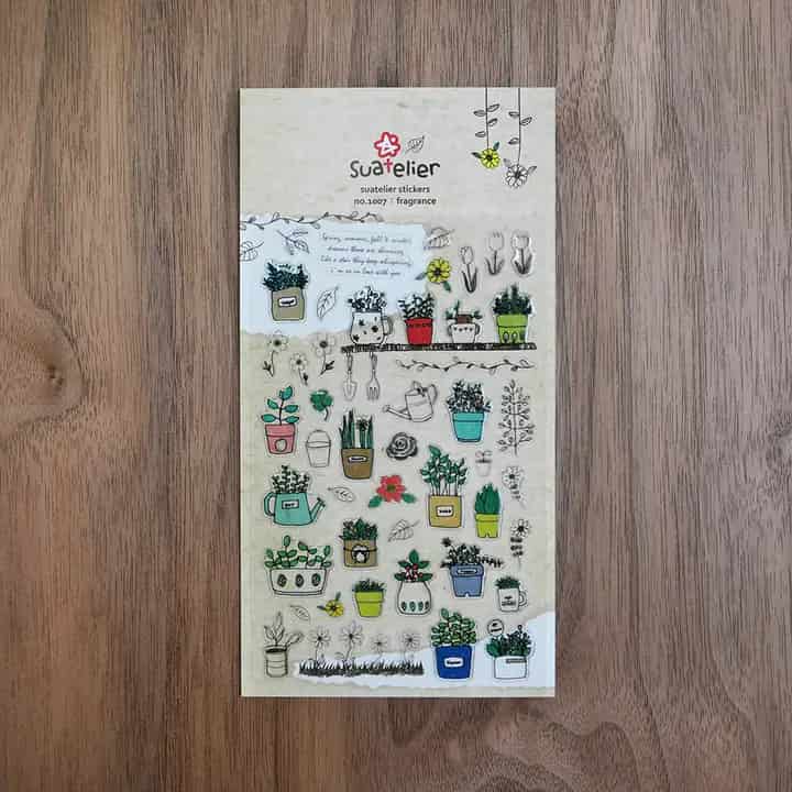 Suatelier - Hoja Pegatinas Adhesivas - Fragrance
