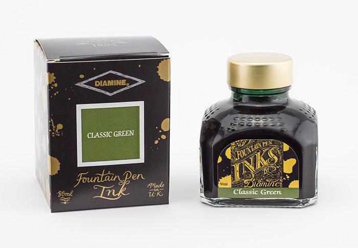 Diamine - Tintero 80 ml - Classic Green - STANDARD INK