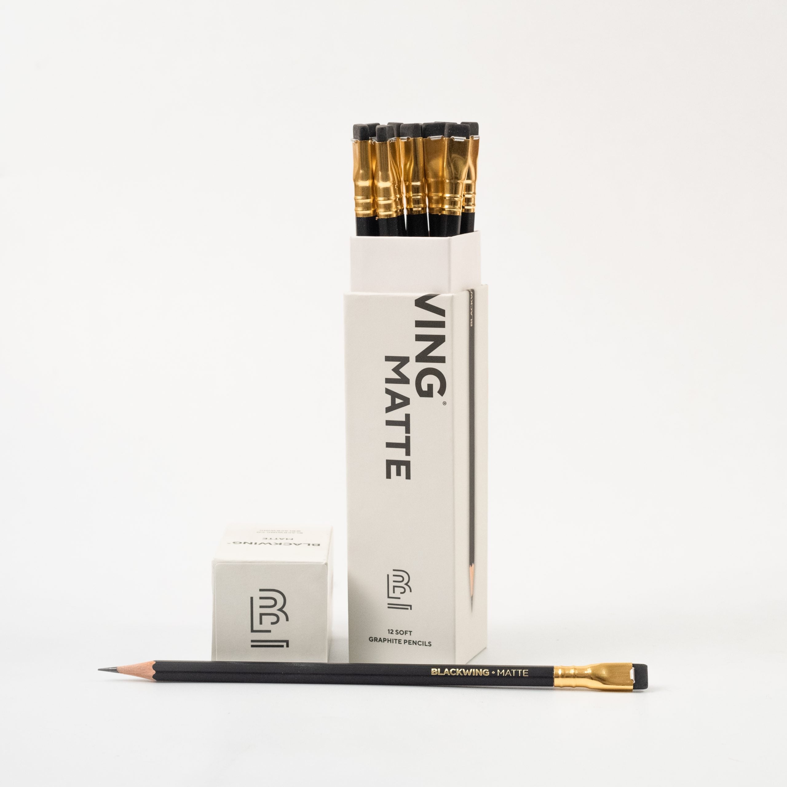 Blackwing Matte – Caja 12 uds Lápiz – Grafito Suave (4B)
