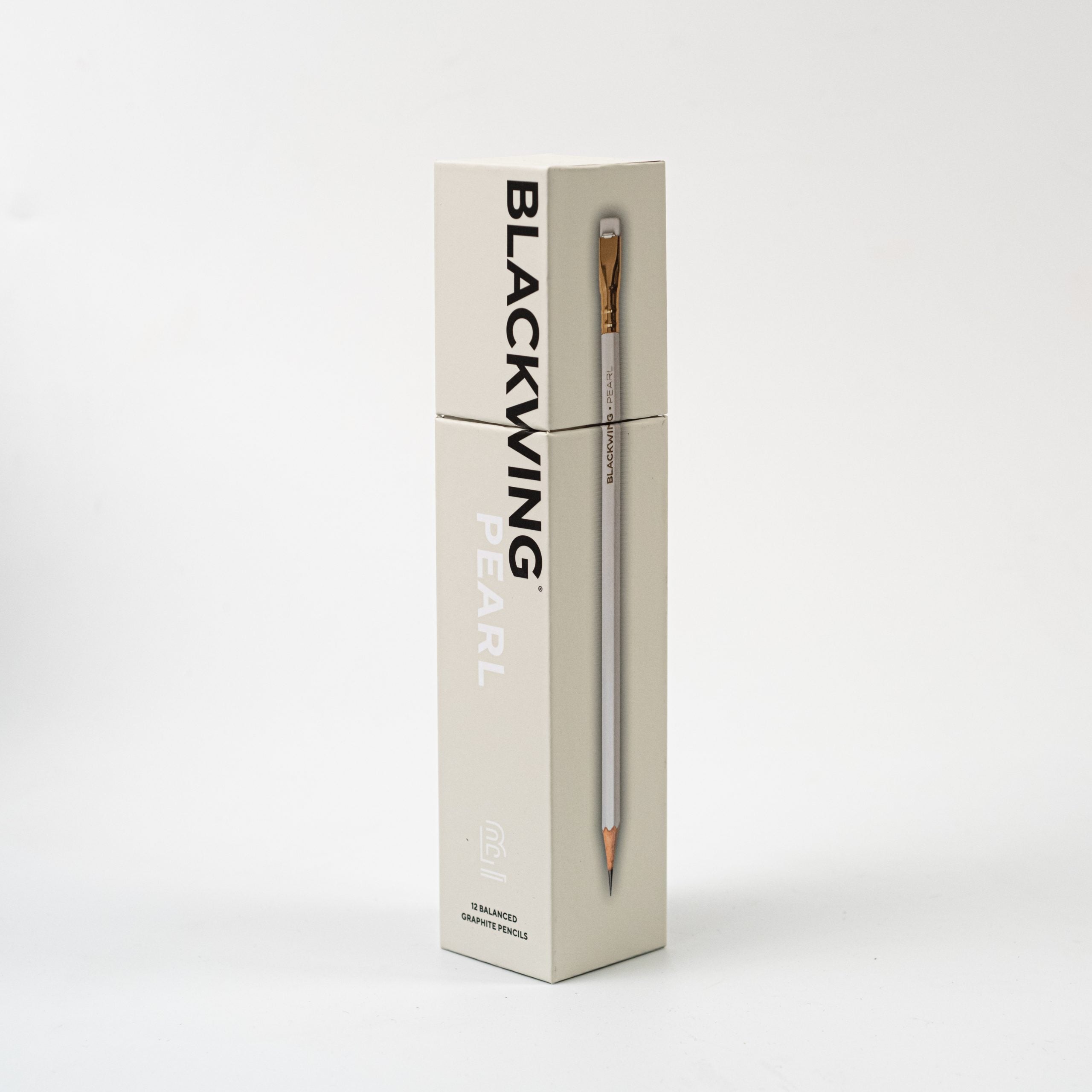 Blackwing Pearl – Caja 12 uds Lápiz – Grafito Medio (3B)