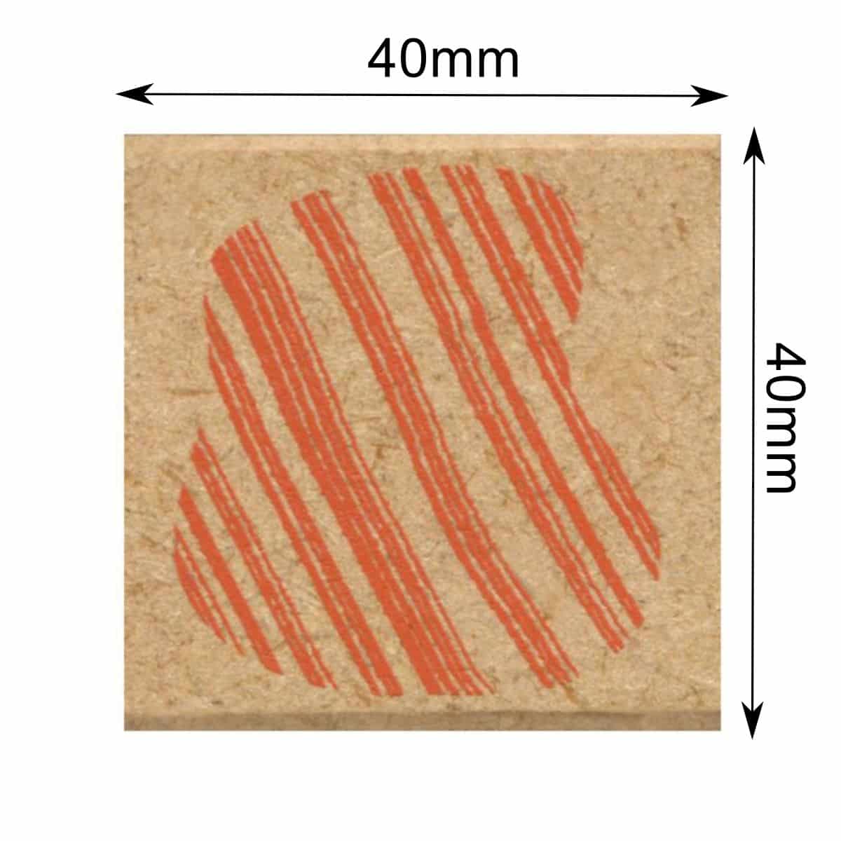 Kodomo No Kao - Sello - Rayas Diagonales