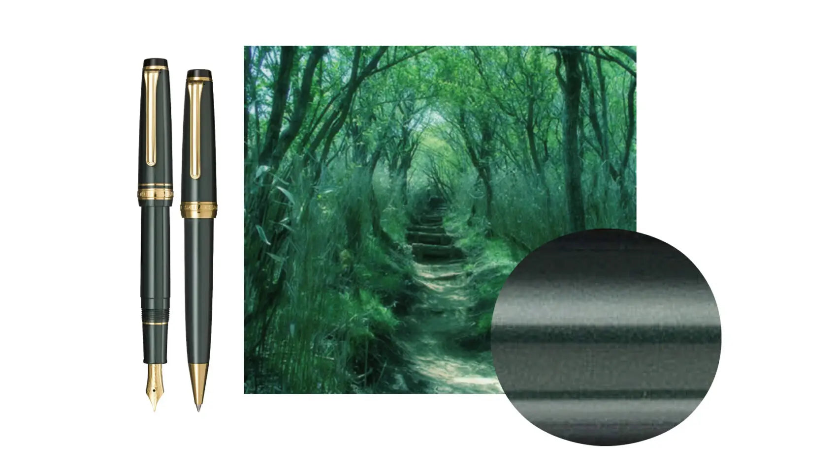 Sailor - Pluma Estilográfica - Manyo - Pro Gear Slim - ORO 14K