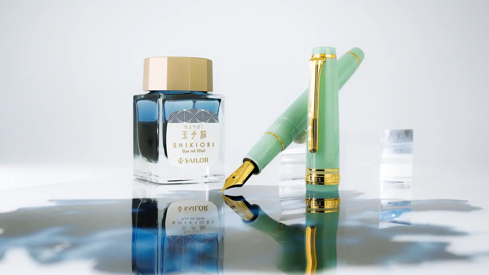 Sailor - Pluma Estilográfica - Dragon Palace - Pro Gear Slim - ORO 14K