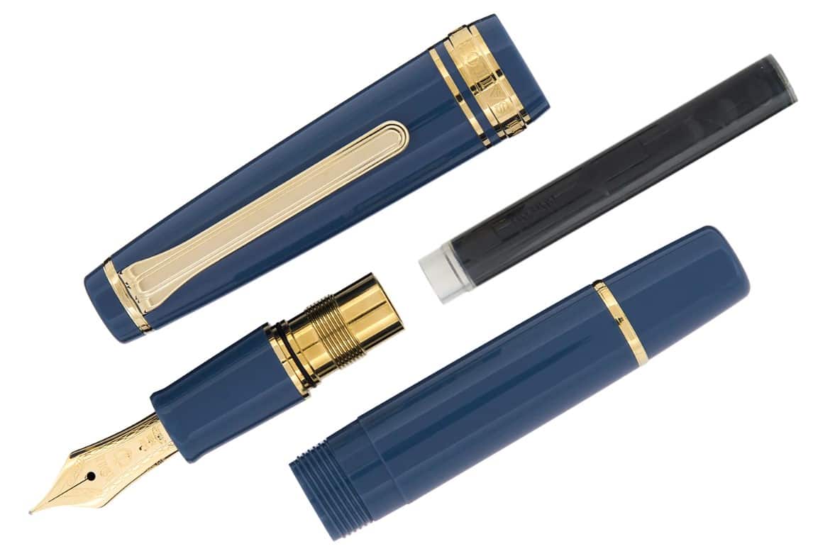 Sailor - Pluma Estilográfica - Ayur Blue - Pro Gear Slim Mini - ORO 14K