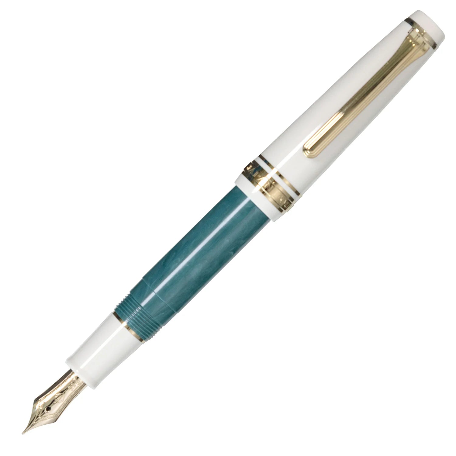 Sailor - Pluma Estilográfica - Encontre Turquesa - PG Slim Mini - ORO 14K