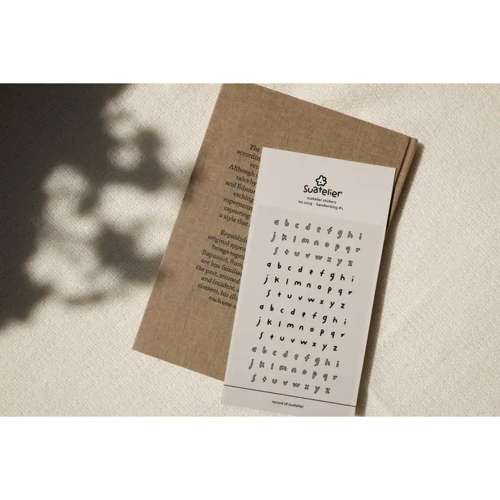 Suatelier - Hoja Pegatinas Adhesivas - Hadnwritting #1