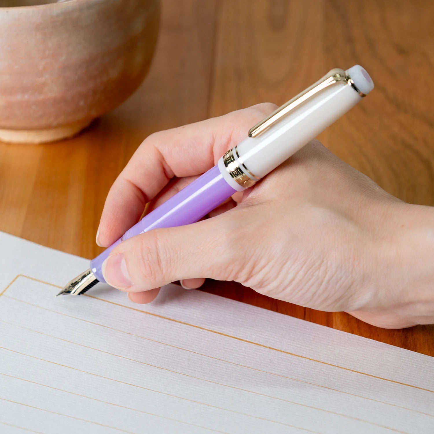 Sailor - Pluma Estilográfica Pro Gear Slim - ORO 14K - CHANOYU