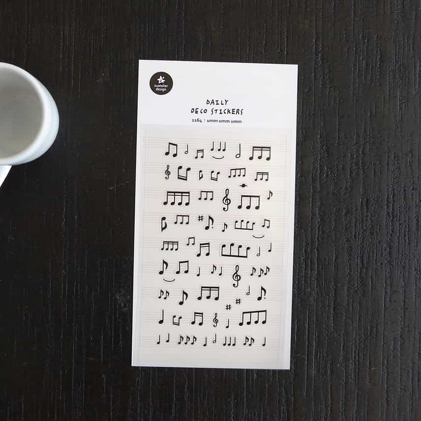 Suatelier - Hoja Pegatinas Adhesivas - Umm Umm Umm