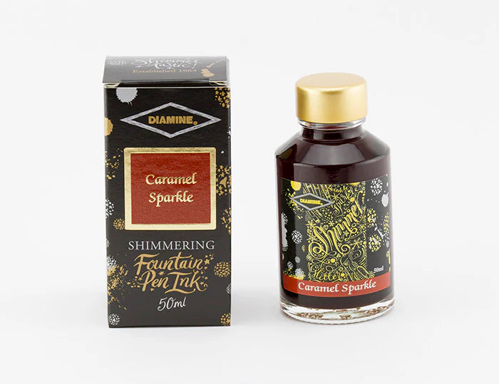 Diamine - Tintero 50 ml - Caramel Sparkle - SHIMMERING INK