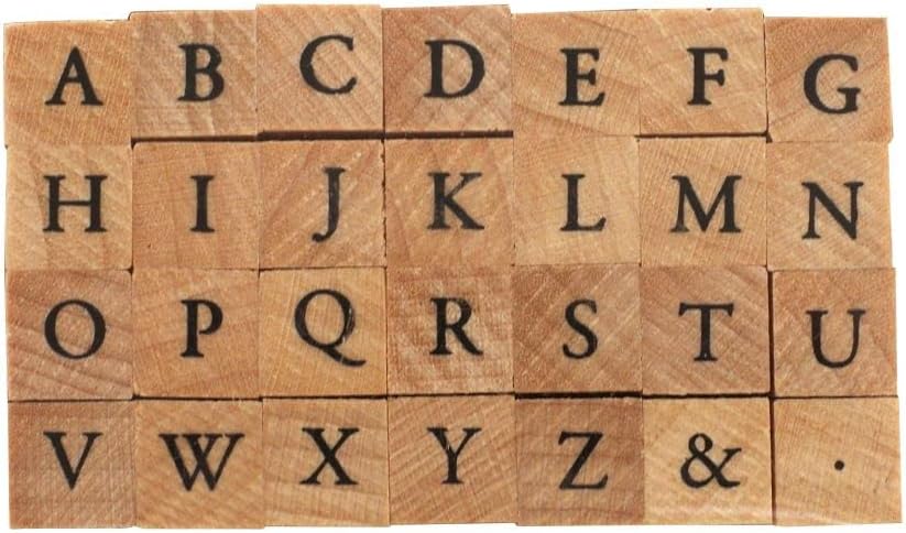 Kodomo No Kao - Sello Abecedario - Mayúsculas