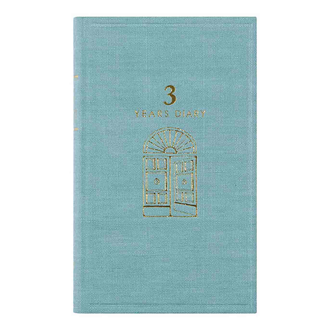 Midori - Diario 3 años B6 - Puerta Azul Claro