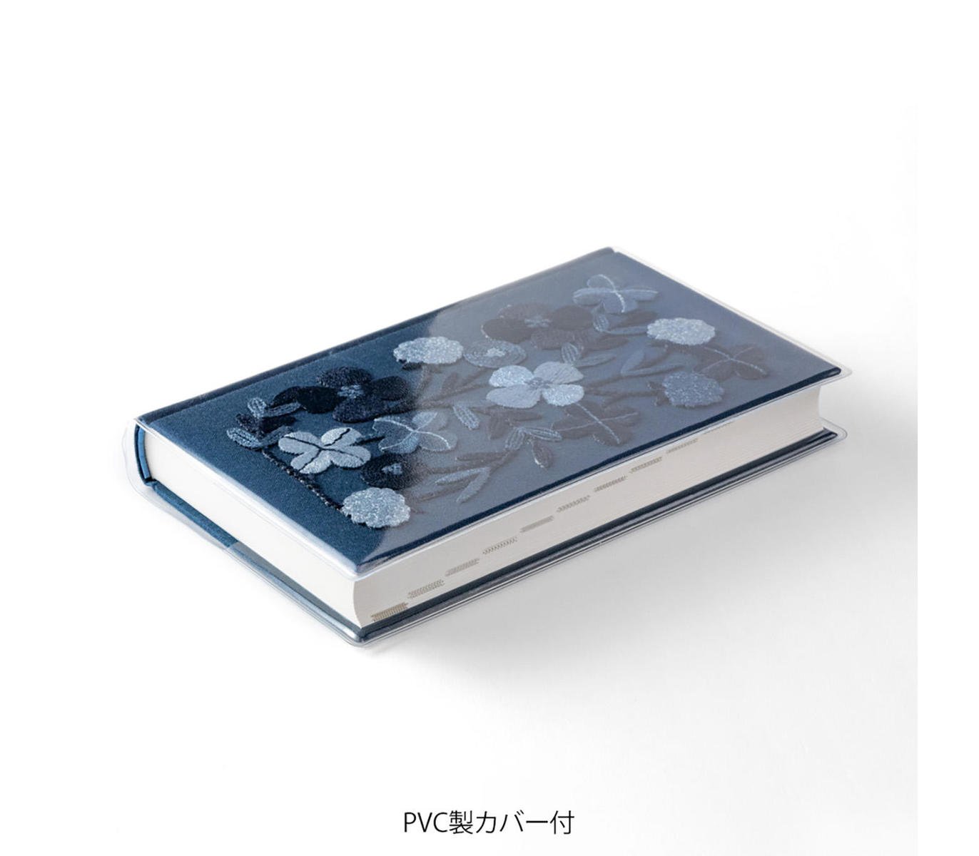 Midori - Diario 5 años B6 - Flores Bordadas Navy