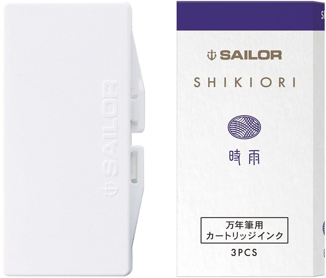 Sailor - Pack 3 cartuchos tinta - Kamoshika - Shikiori Ink