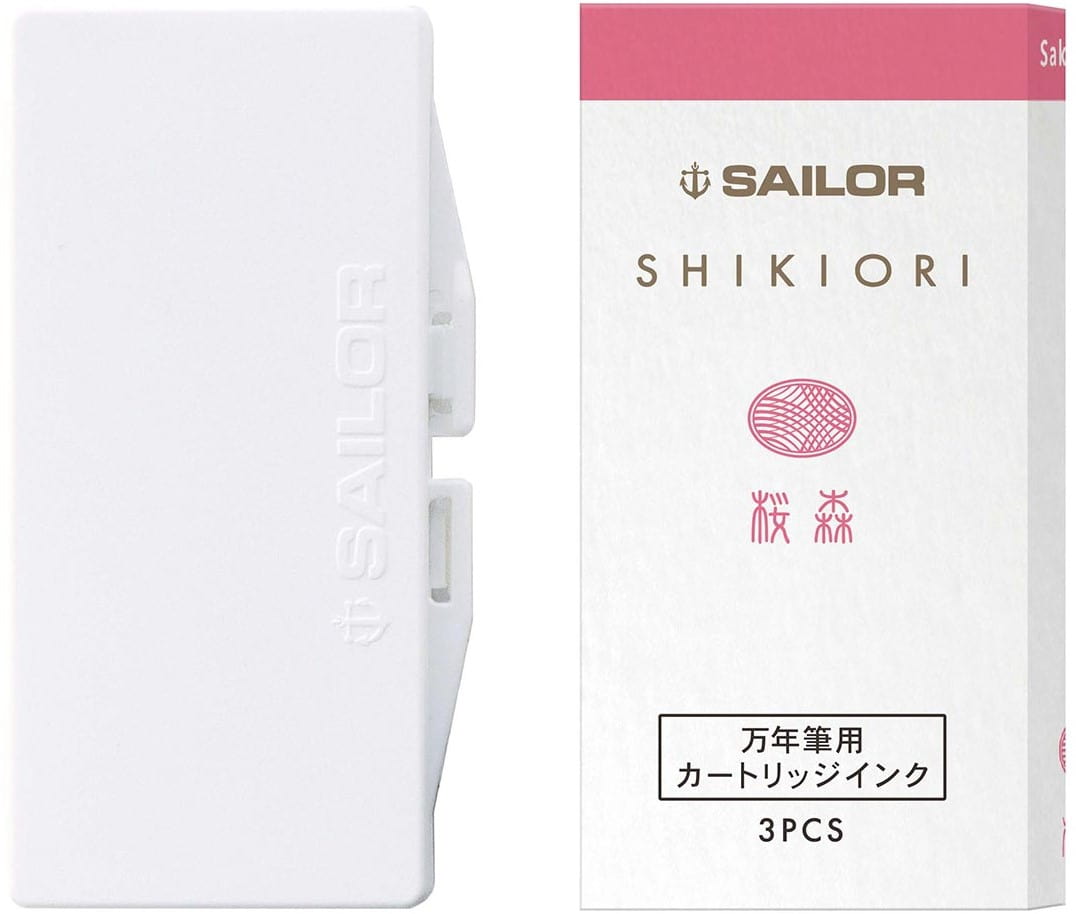 Sailor - Pack 3 cartuchos tinta - Sakuramori - Shikiori Ink