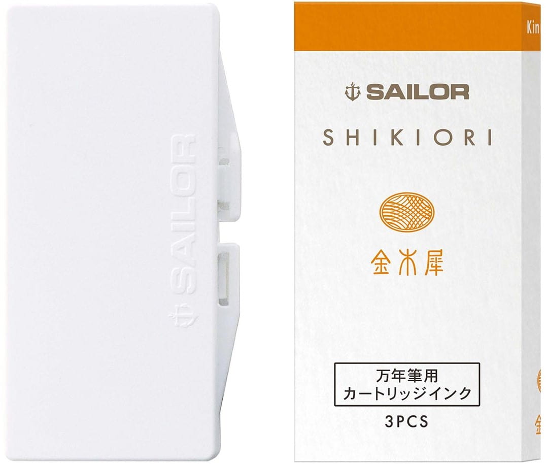 Sailor - Pack 3 cartuchos tinta - Kinmokusei - Shikiori Ink