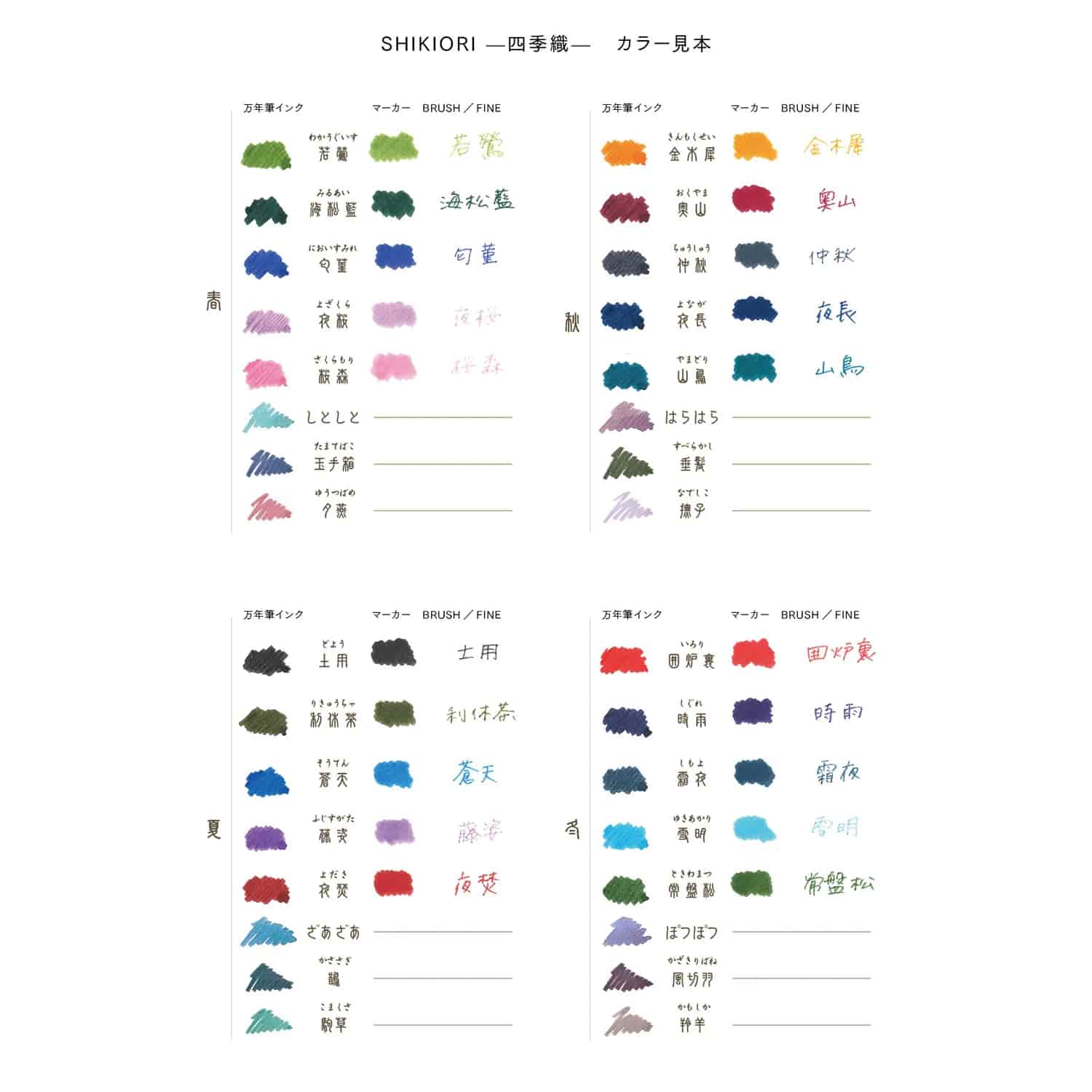 Sailor - Tintero 20 ml - Komakusa - Shikiori Ink