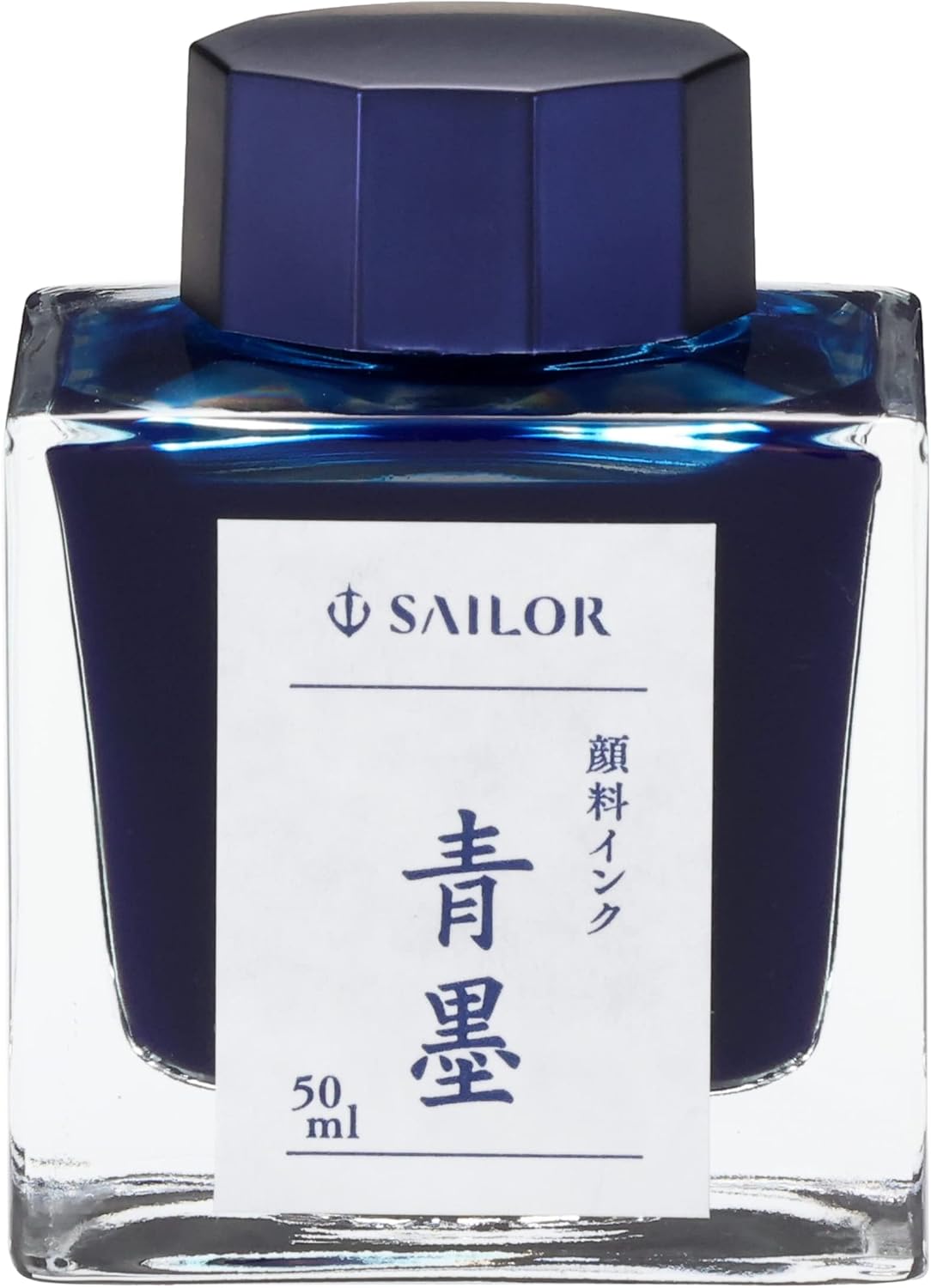 Sailor - Tintero 50 ml - BlueBlack Pigmentada - Seiboku