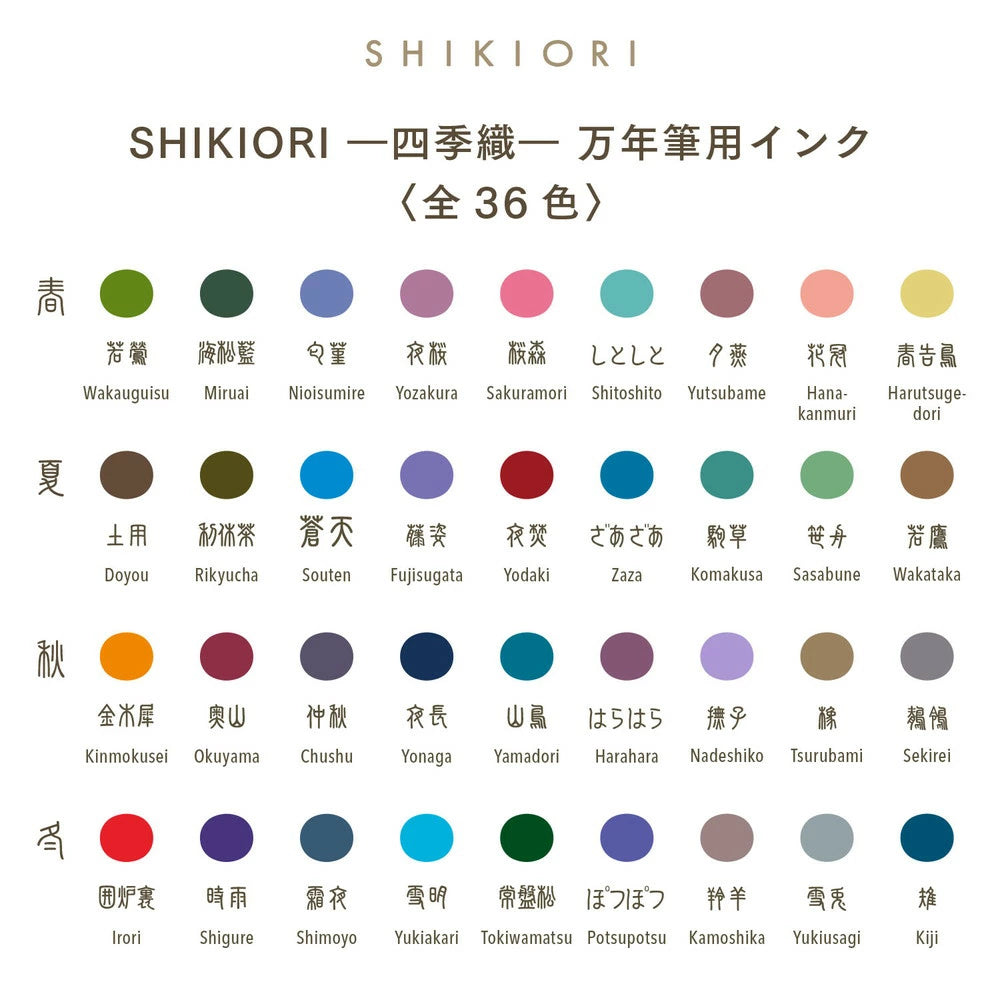Sailor - Tintero 20 ml - Harutsugedori - Shikiori Ink