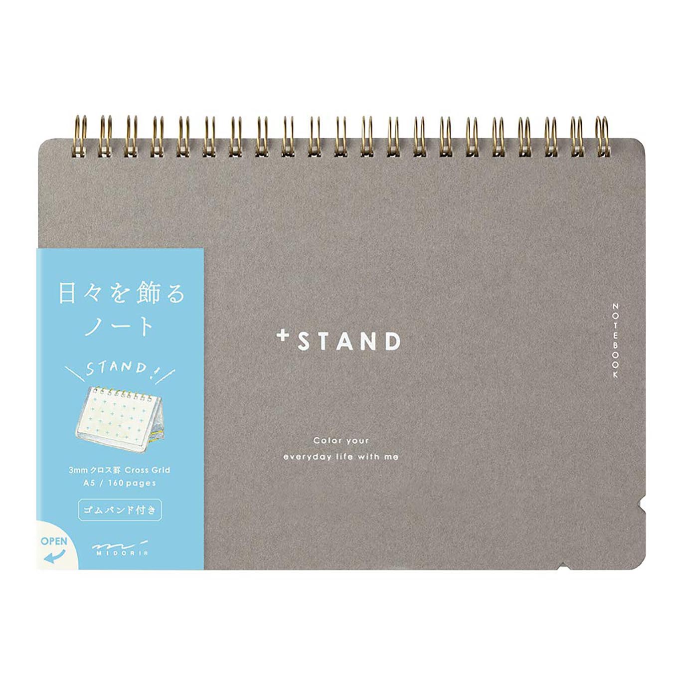 Midori - Cuaderno A5 Stand - Puntos