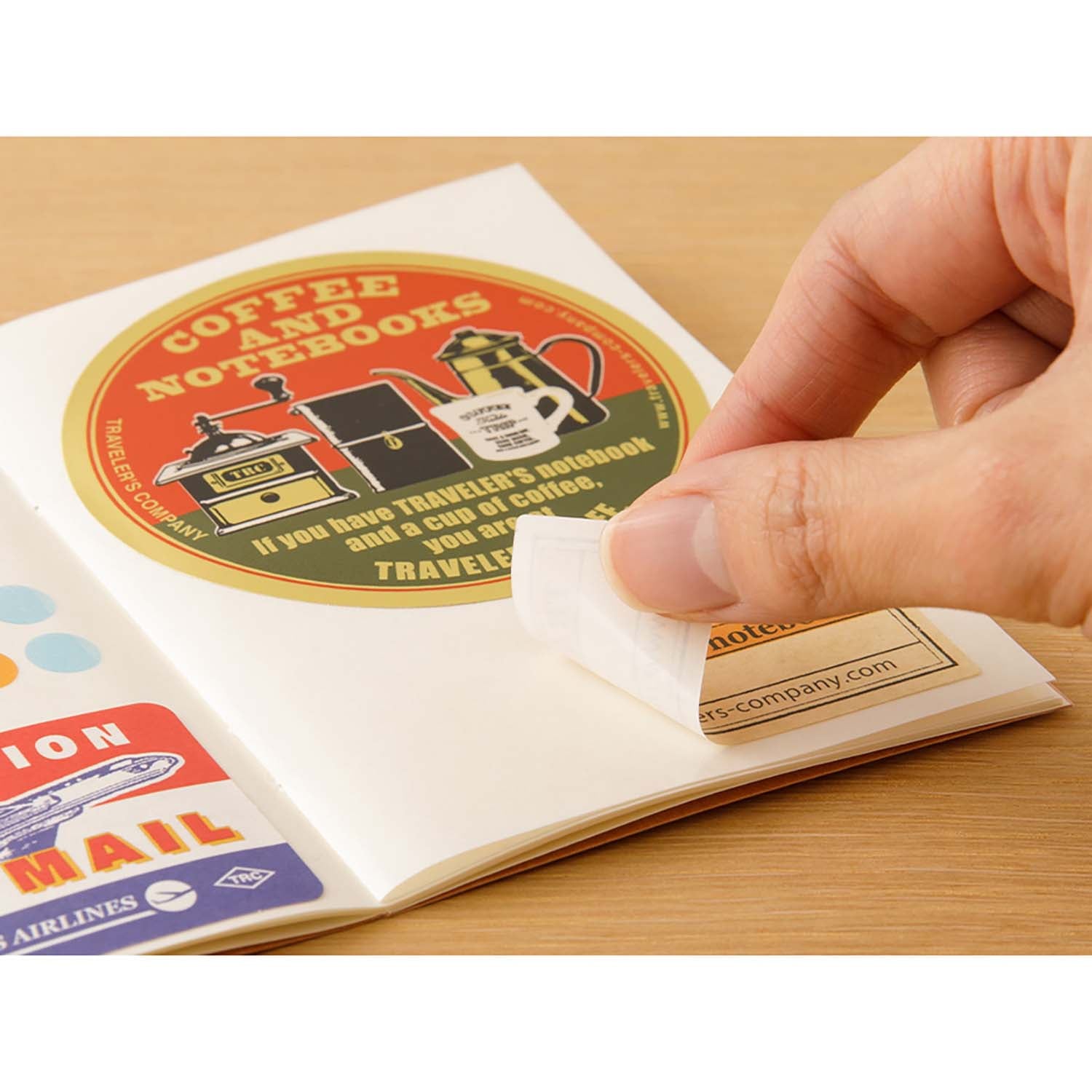 Traveler's Company - Recambio PASSPORT 017 - Sticker Release Paper