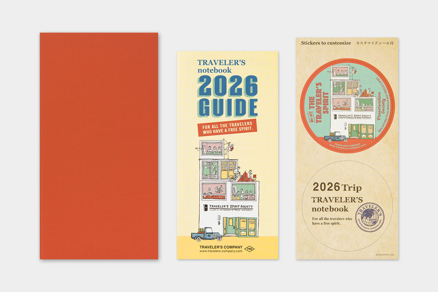 Traveler's Company - Agenda Mensual REGULAR - The Traveler's Spirit