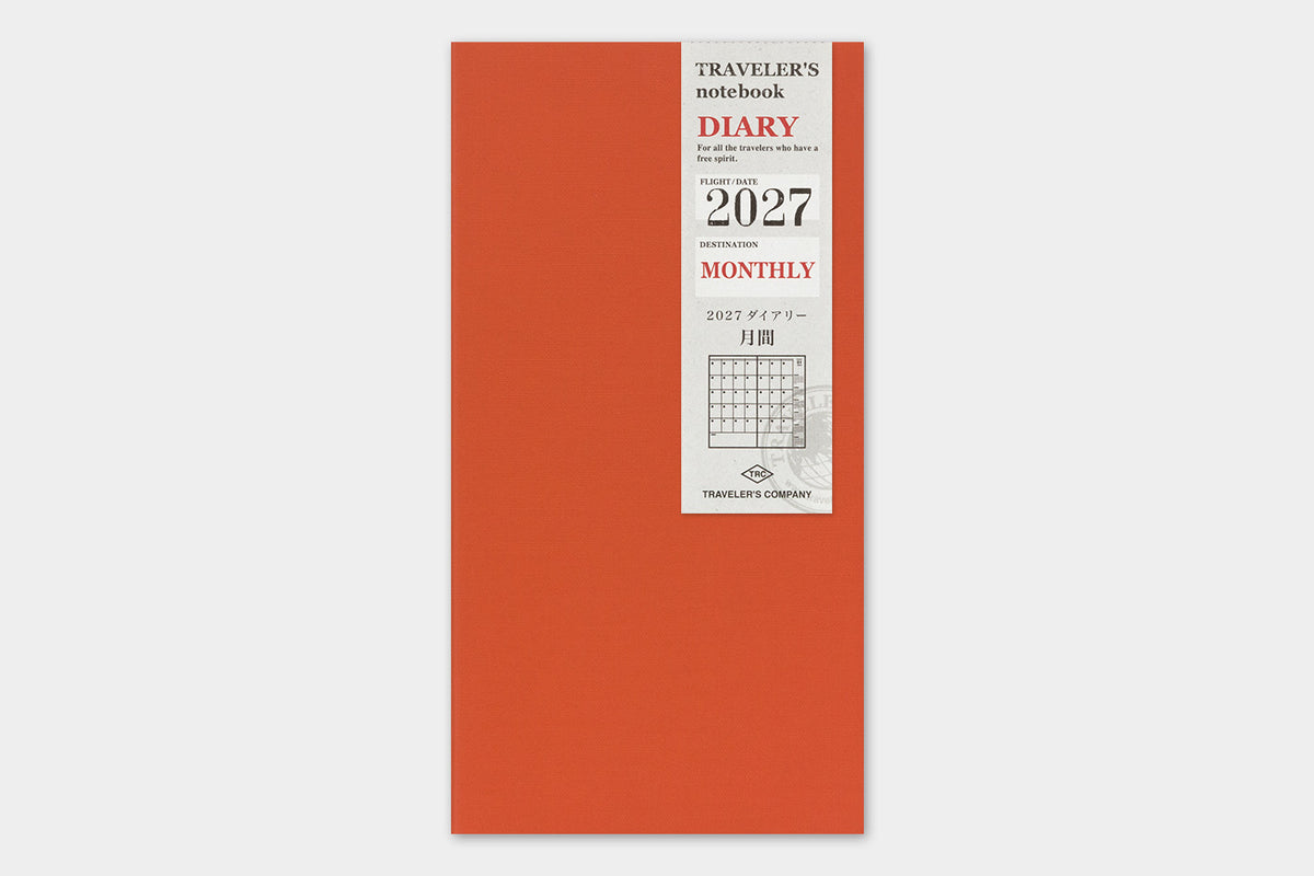 Traveler's Company - Agenda Mensual REGULAR 2027