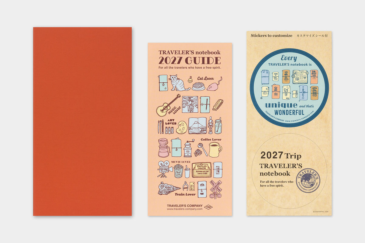 Traveler's Company - Agenda Mensual REGULAR 2027