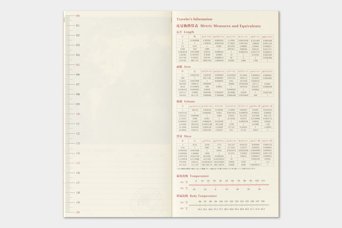 Traveler's Company - Agenda Mensual REGULAR 2027