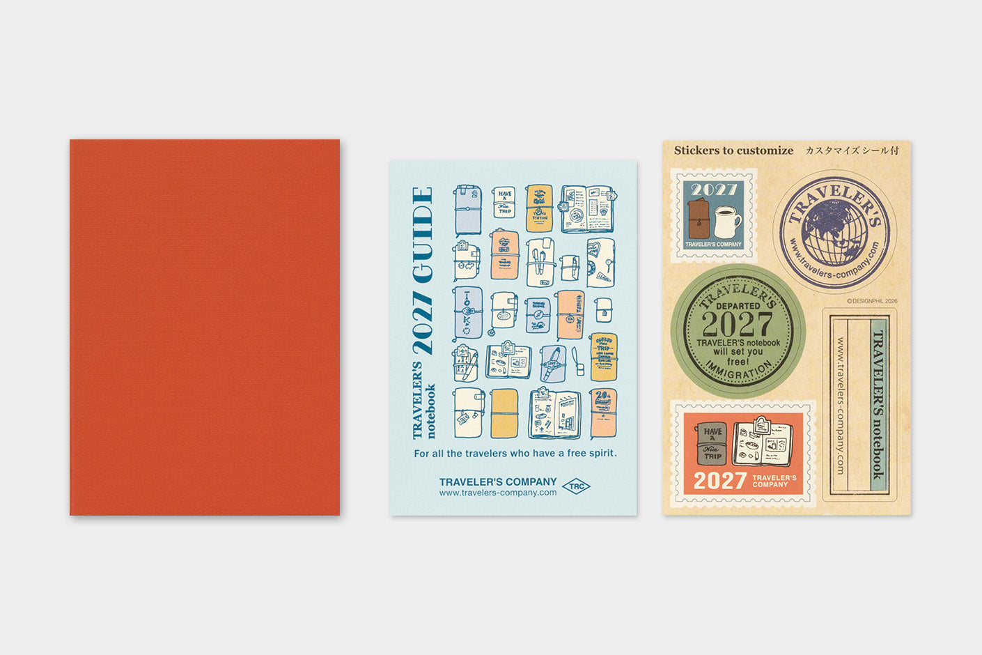 Traveler's Company - Agenda Mensual PASSPORT 2027