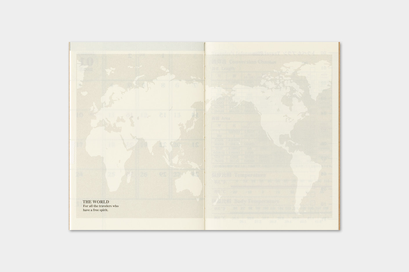 Traveler's Company - Agenda Mensual PASSPORT 2027