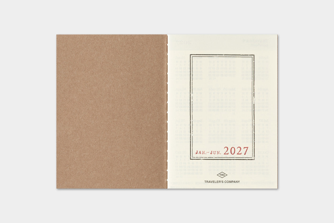 Traveler's Company - Agenda Semanal PASSPORT 2027