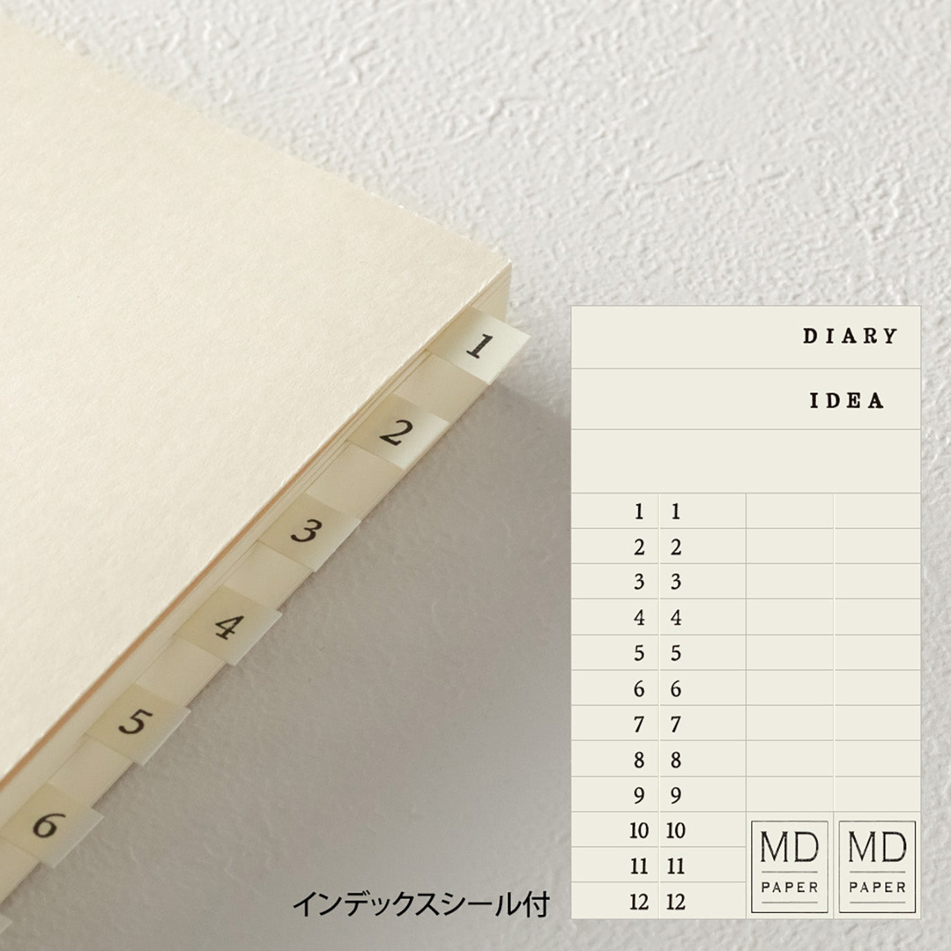 MD PAPER - Cuaderno A5 - Codex 1Day 1Page - Liso
