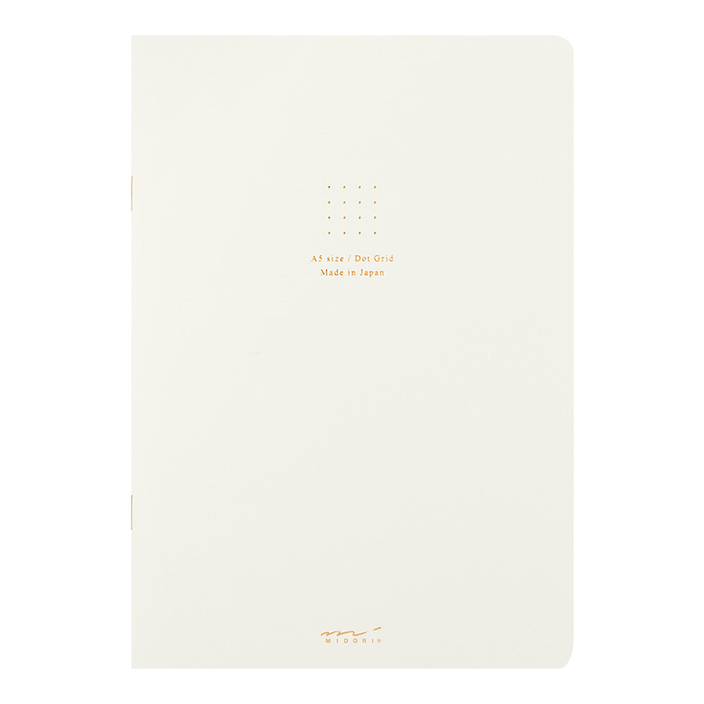 Midori - Cuaderno A5 Puntos - Blanco