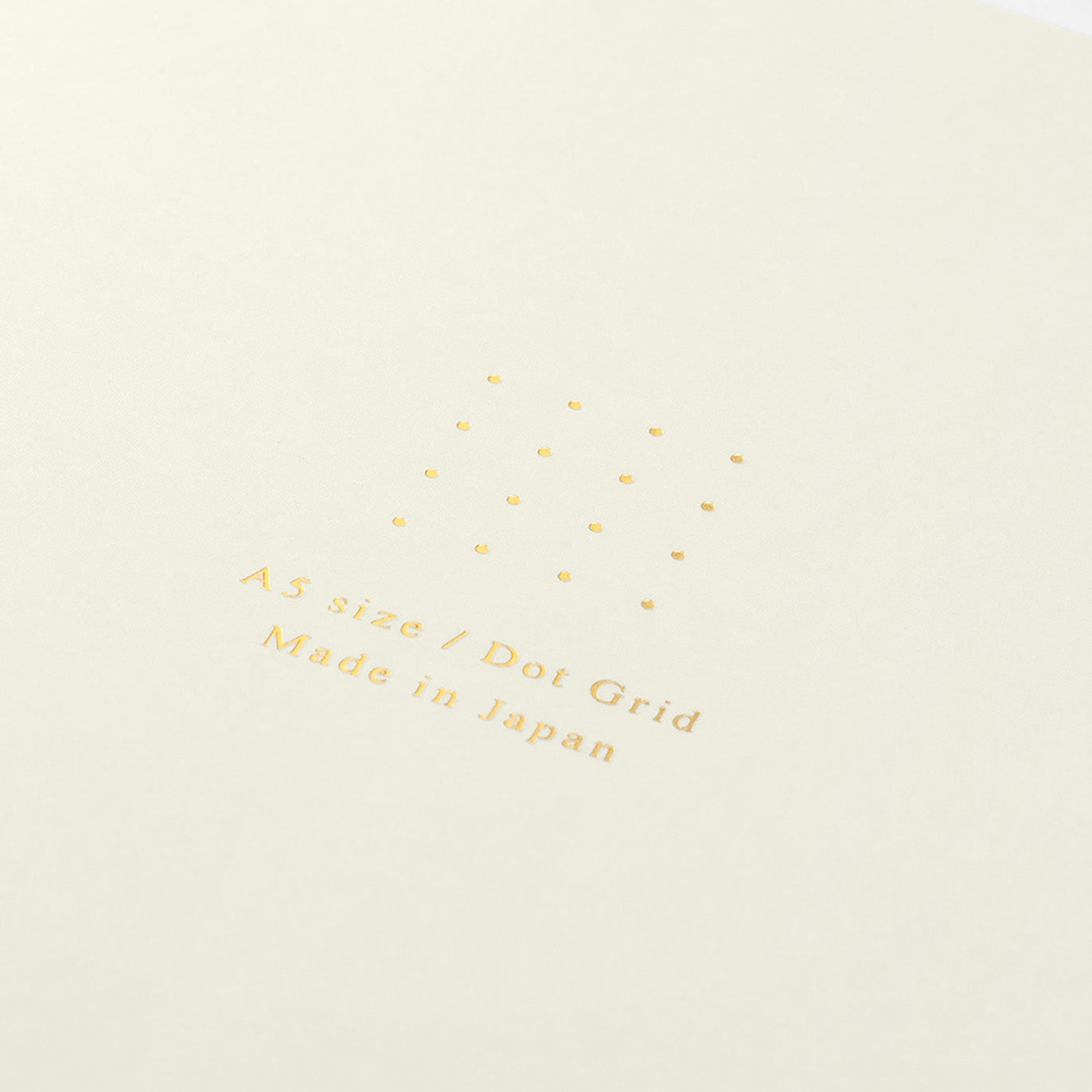 Midori - Cuaderno A5 Puntos - Blanco