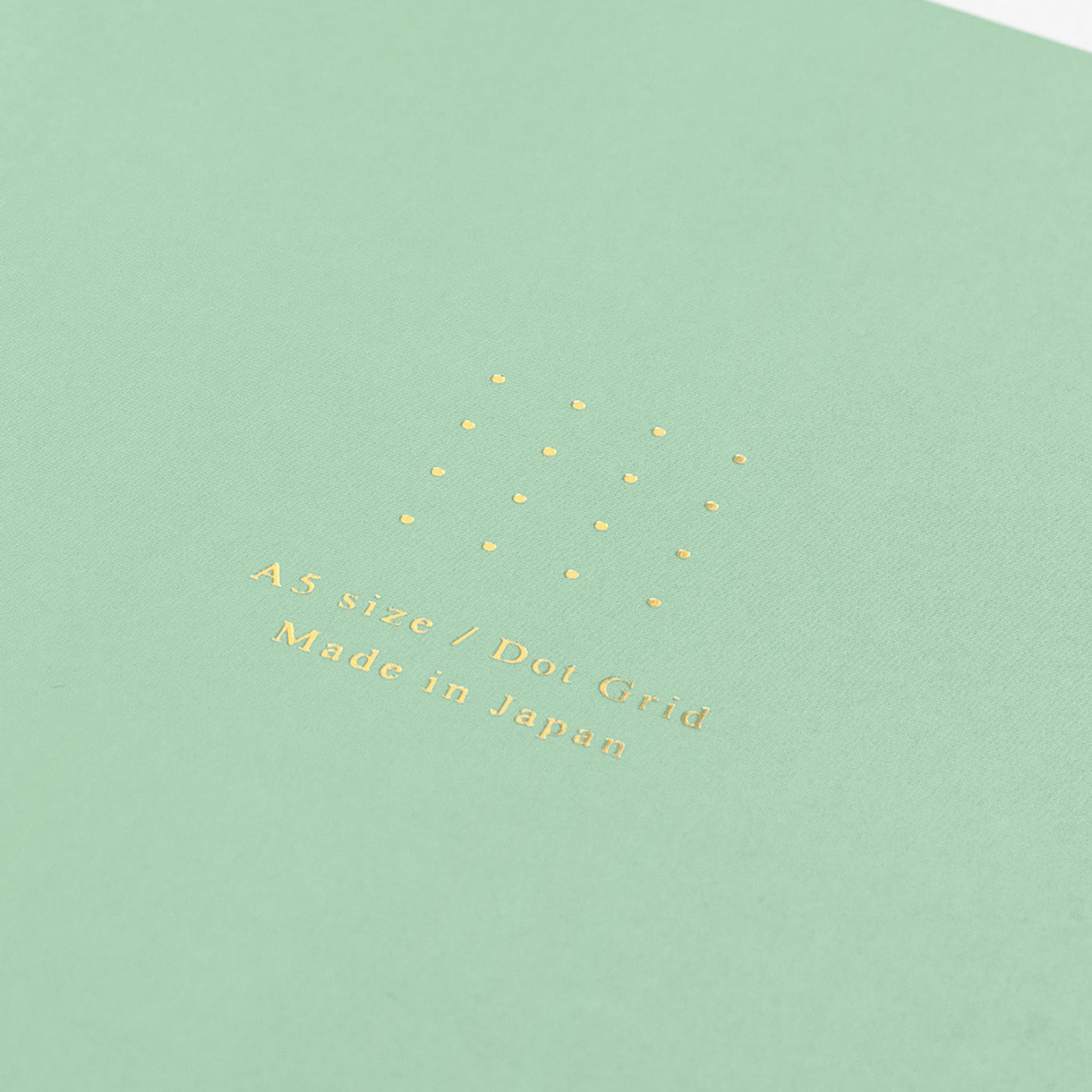 Midori - Cuaderno A5 Puntos - Verde