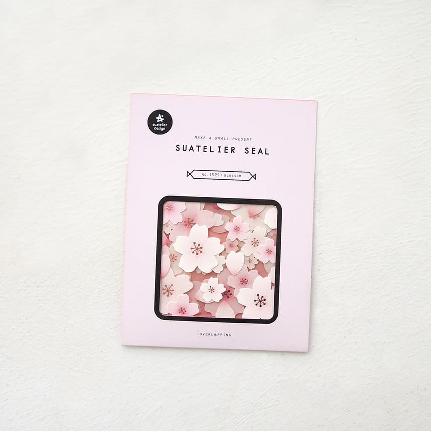Suatelier - Pegatinas Adhesivas 4 hojas - Blossom