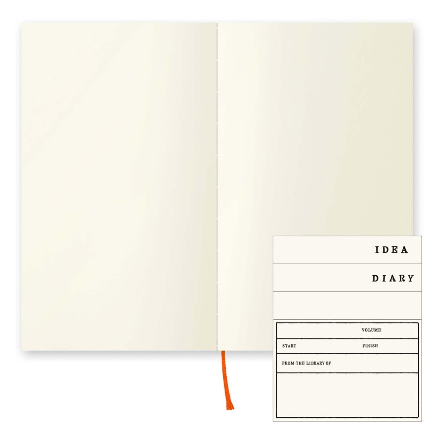 MD PAPER - Cuaderno B6 Slim - Liso