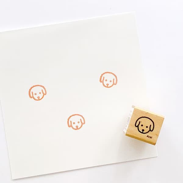 Kodomo No Kao - Sello Love Stamps - Dog