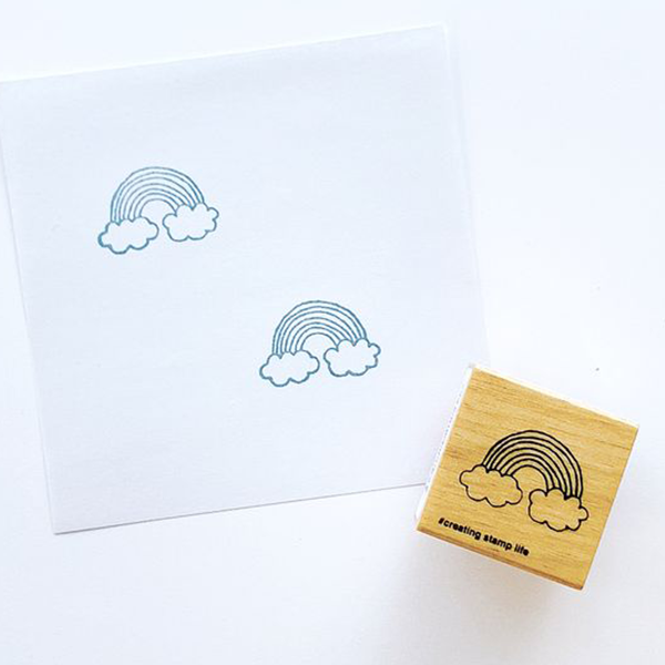 Kodomo No Kao - Sello Love Stamps - Rainbow
