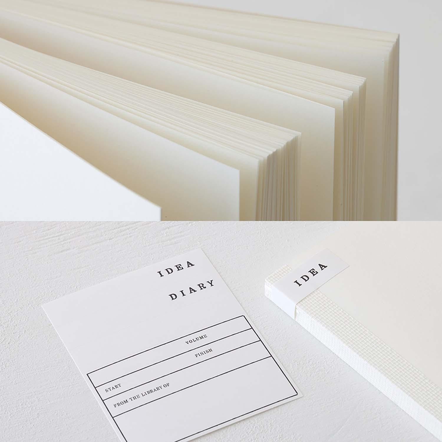 MD PAPER - Cuaderno A5 Cotton - Liso