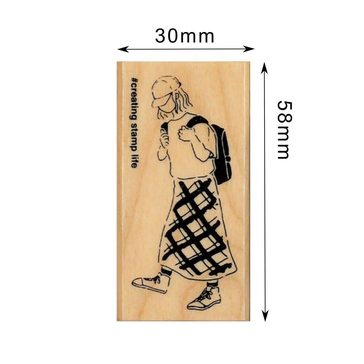 Kodomo No Kao - Sello Love Stamps - Backpack Girls