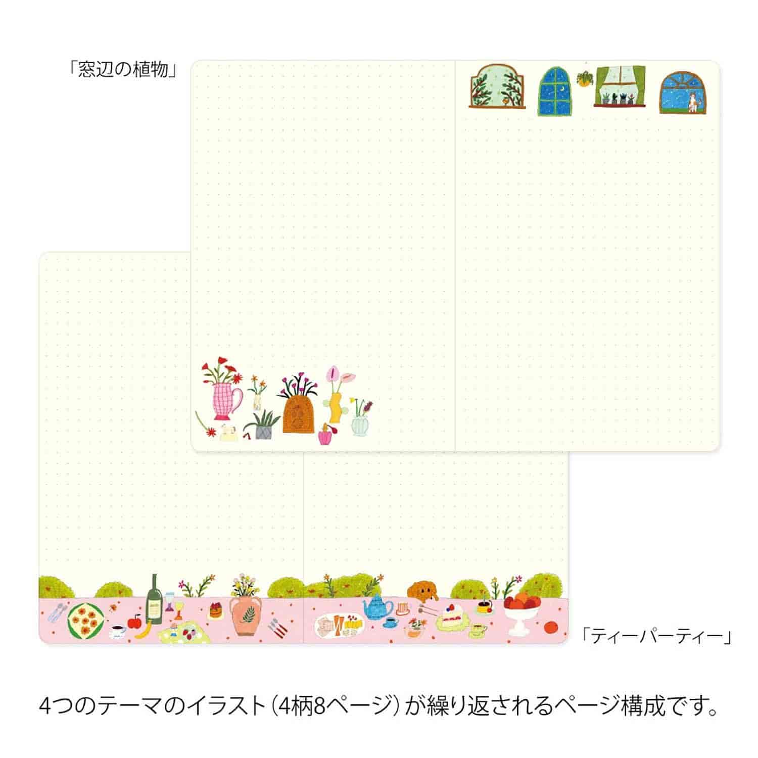 Midori - Cuaderno B6 YURU LOG - My Life