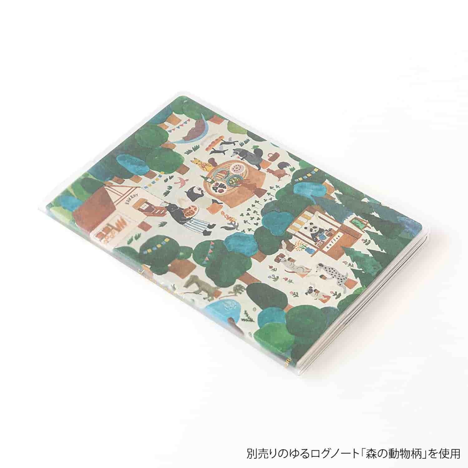 Midori - Funda PVC B6 YURU LOG - Traslúcida
