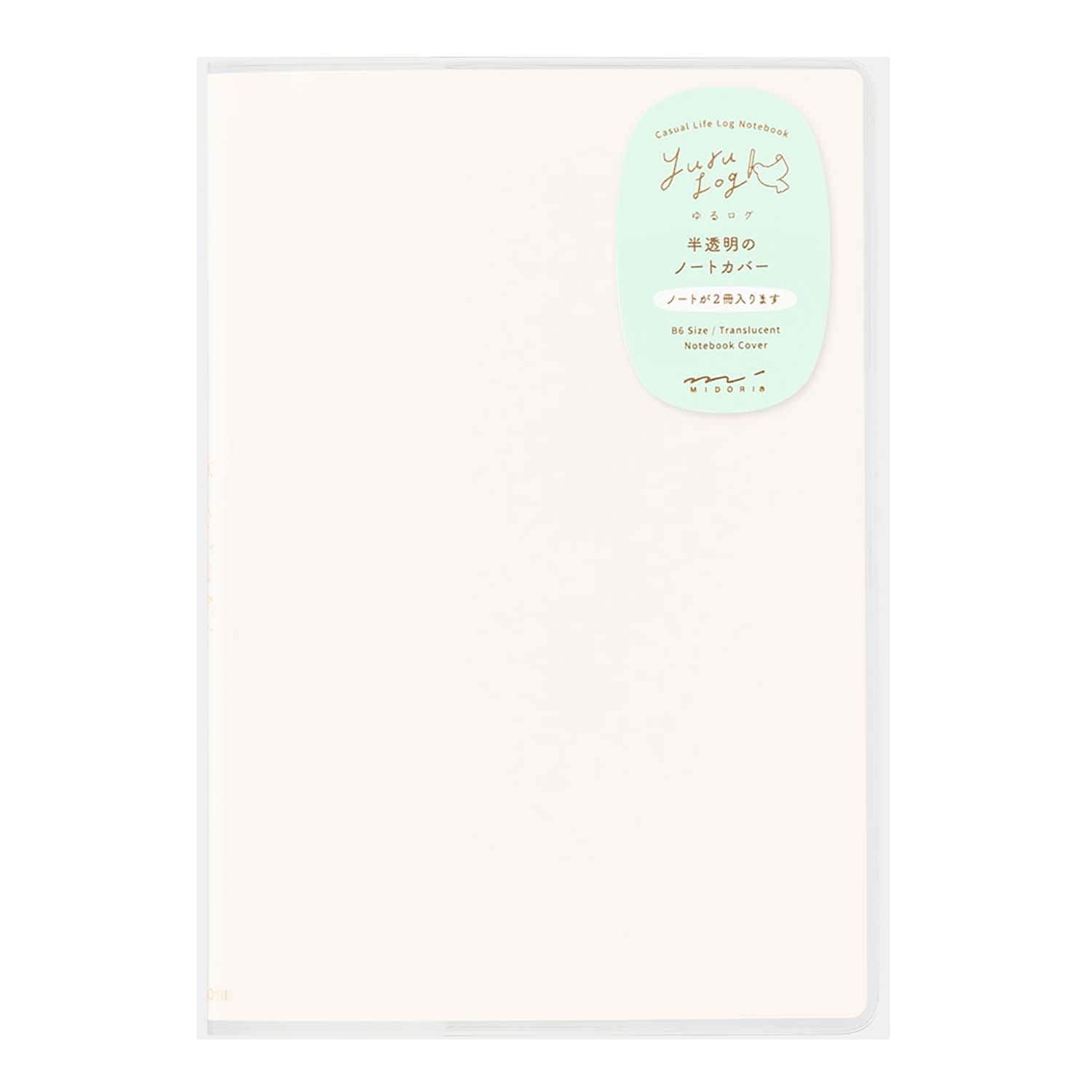 Midori - Funda PVC B6 YURU LOG - Traslúcida