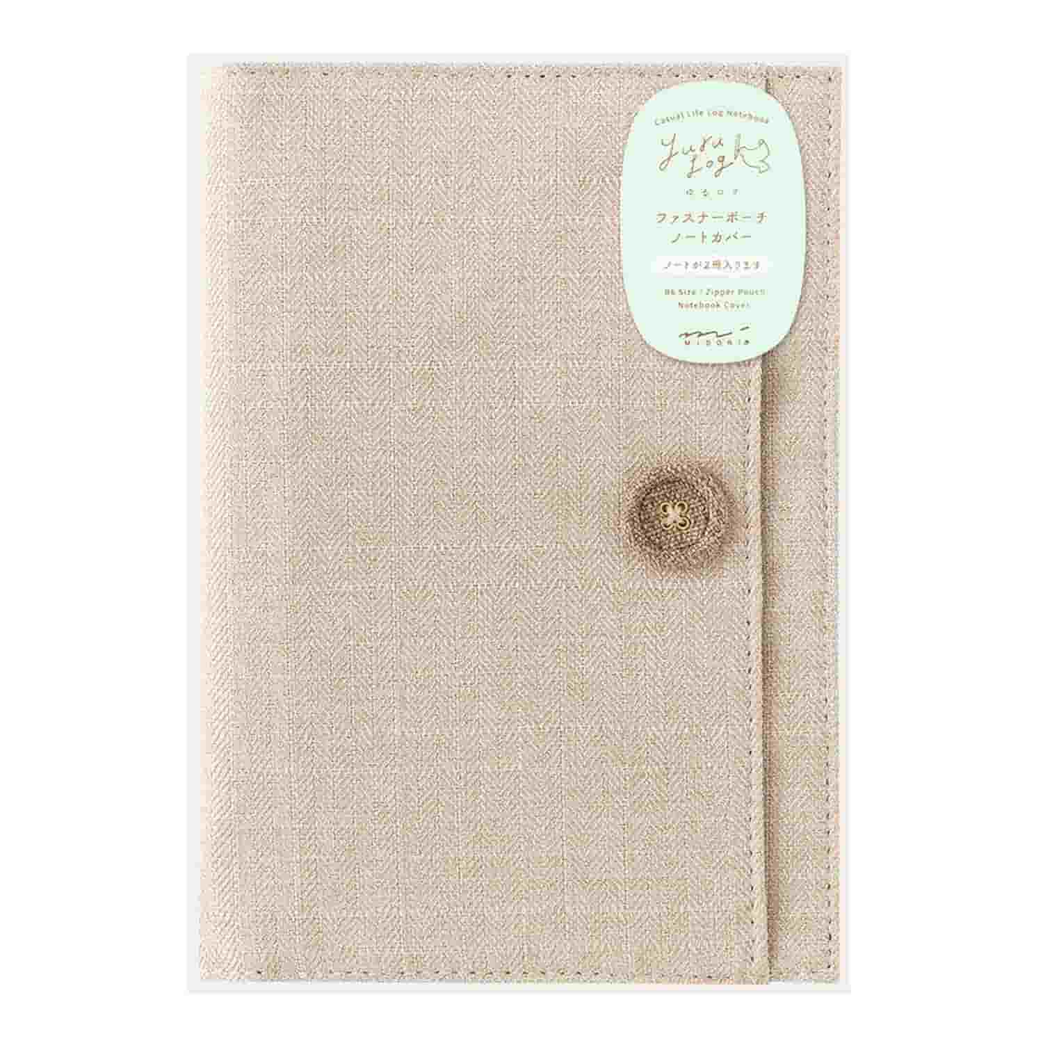 Midori - Funda Tela B6 YURU LOG - Beige