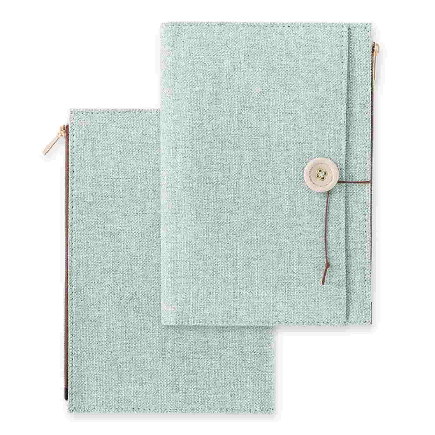 Midori - Funda Tela B6 YURU LOG - Light Blue