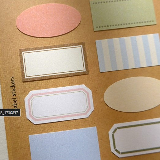 Suatelier - Pegatinas Adhesivas 2 hojas - Plain.75