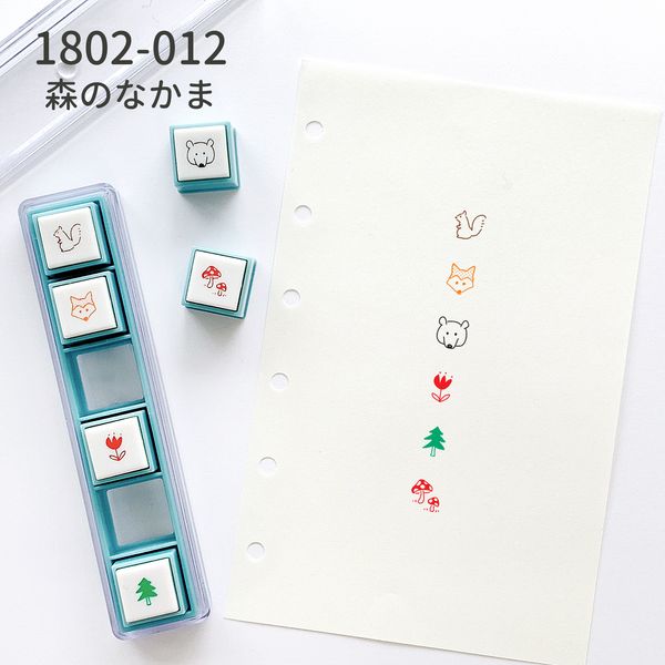 Kodomo No Kao - Sellos de botón - Forest - Pochitto Pick!